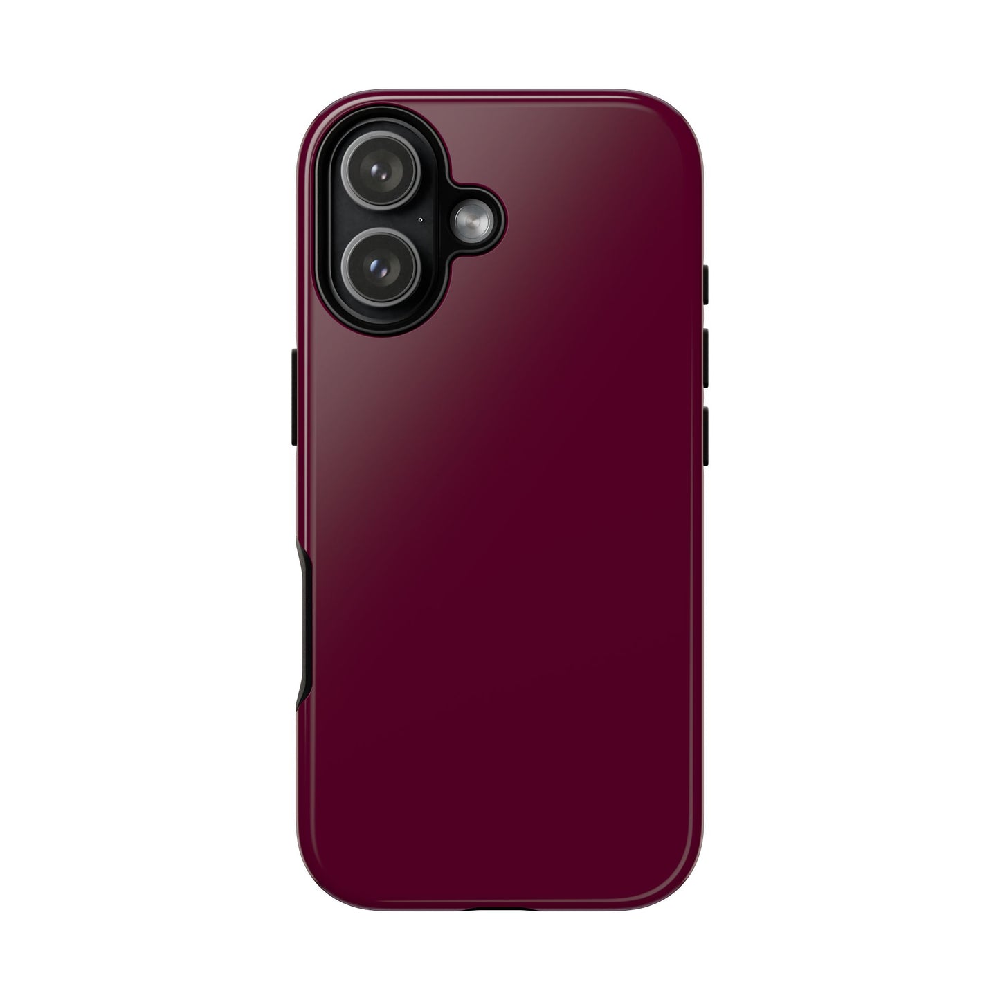 Classic Solid Bordeaux Tough Phone Case