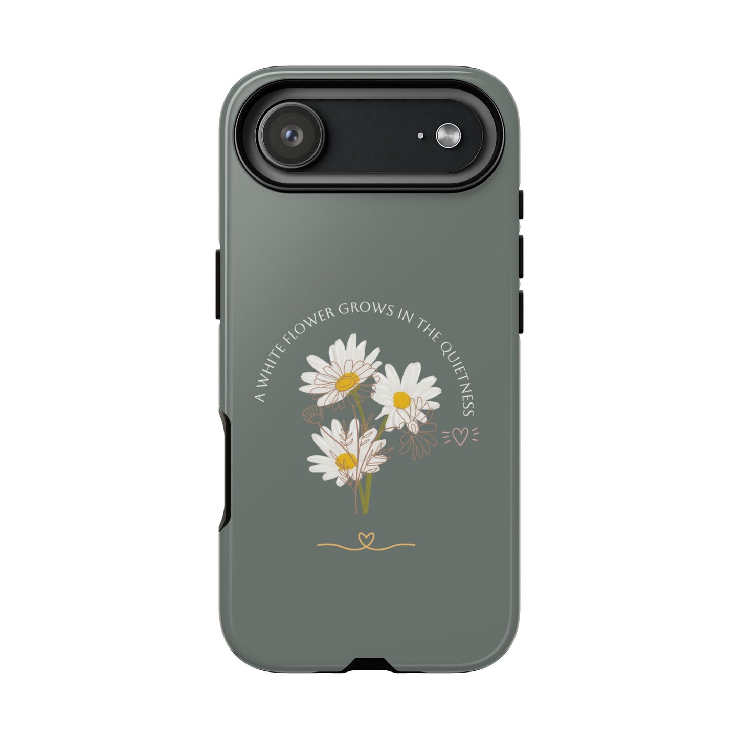 Summer Dark Green Color Daisy Floral