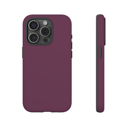 Dark Plum Tough Phone Case