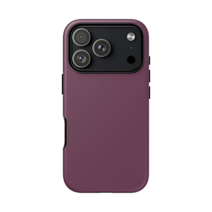 Dark Plum Tough Phone Case