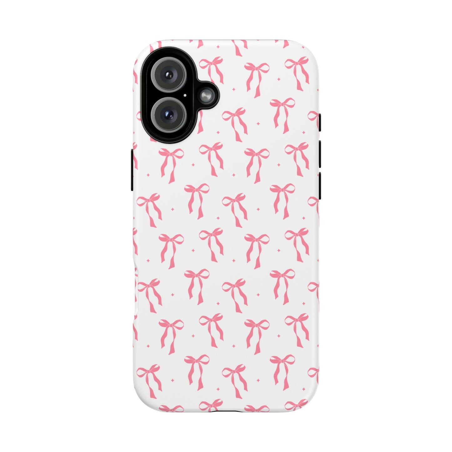 Cute Pink Ribbons Tough Phone Cases