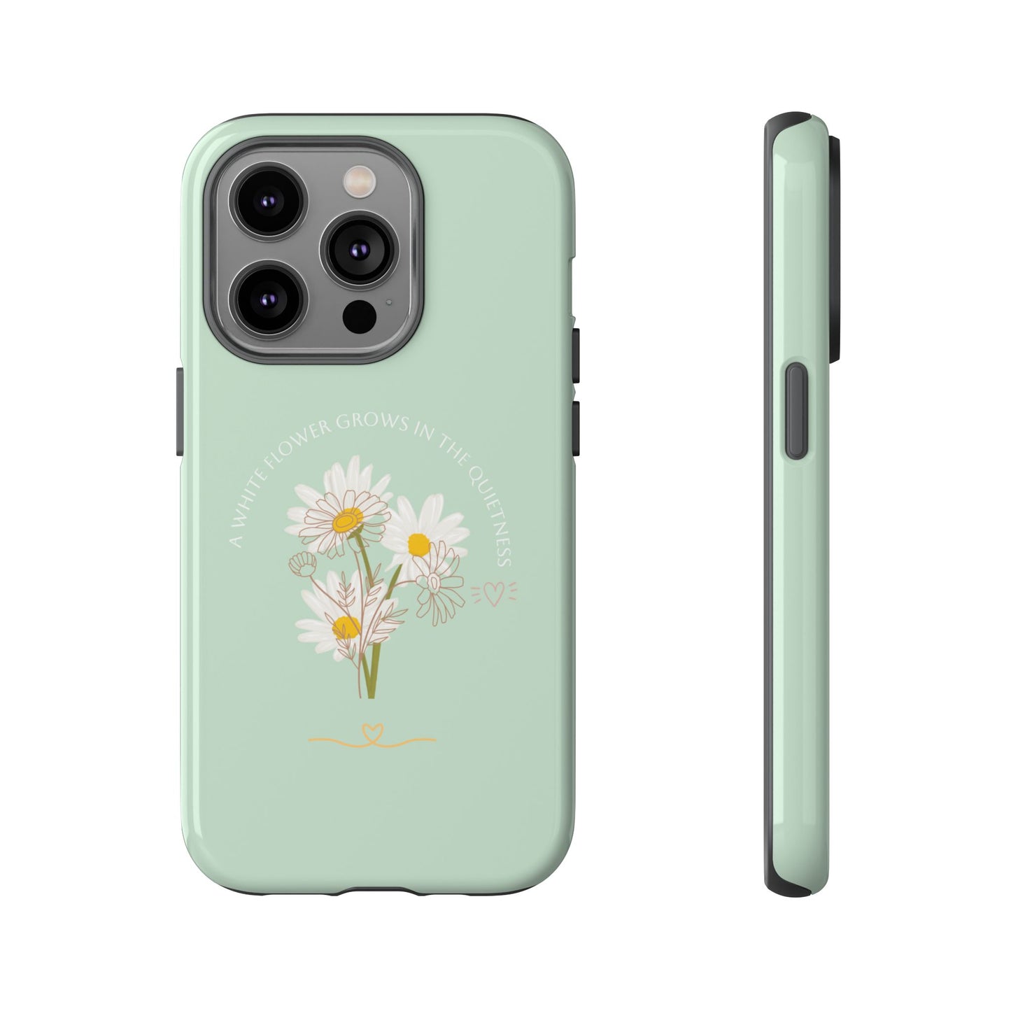 Summer Mint Color Daisy Floral