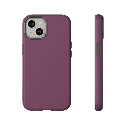 Dark Plum Tough Phone Case