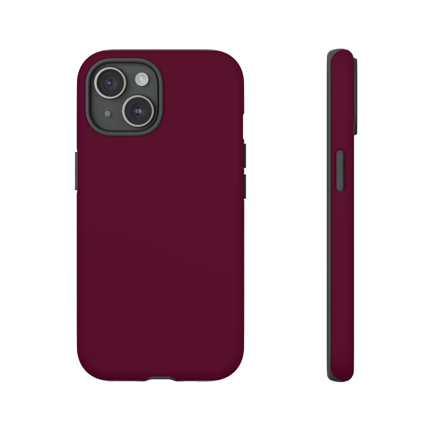 Classic Solid Bordeaux Tough Phone Case