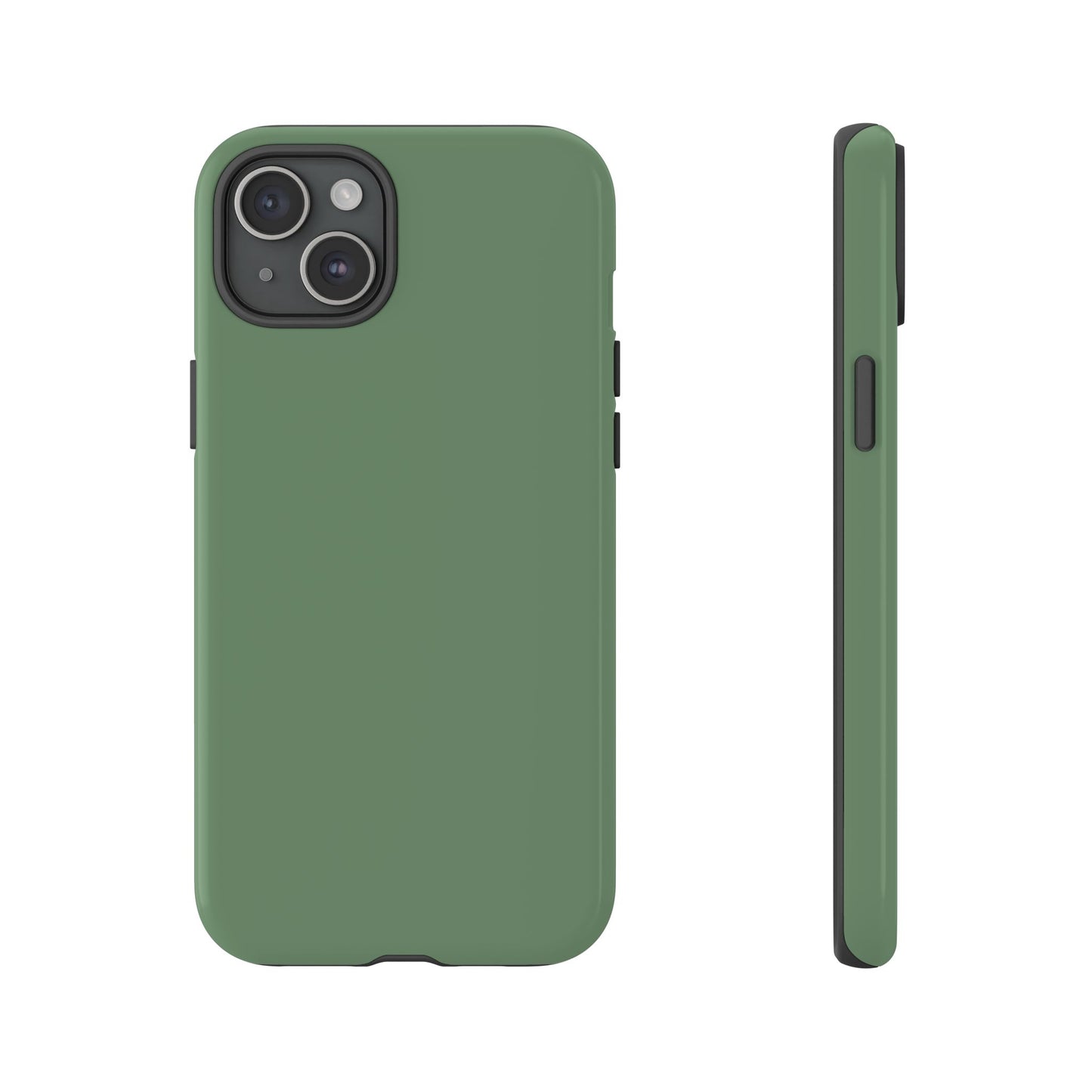 Fresh Solid Sage Green Minimalist Tough Phone Case