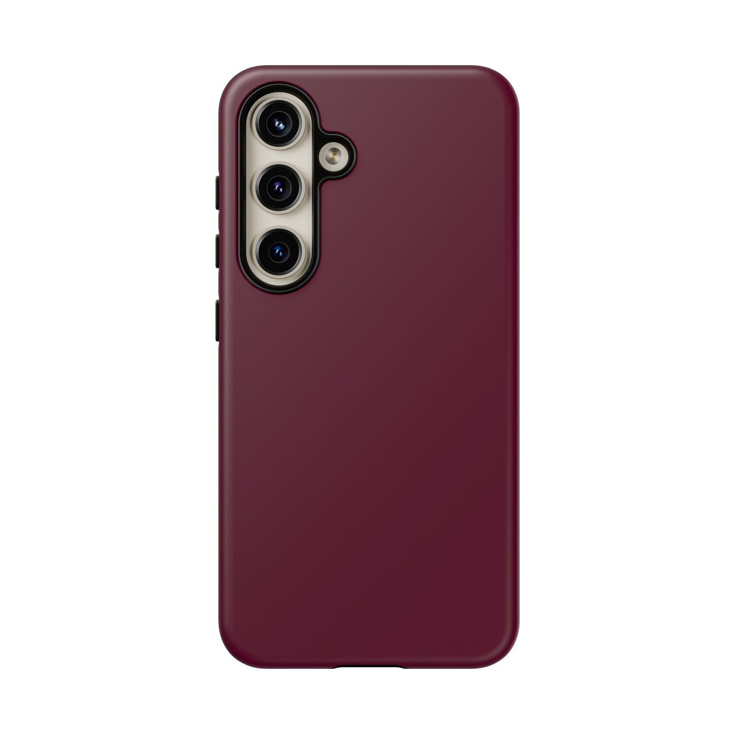 Classic Solid Bordeaux Tough Phone Case