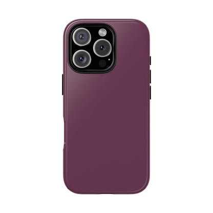 Dark Plum Tough Phone Case