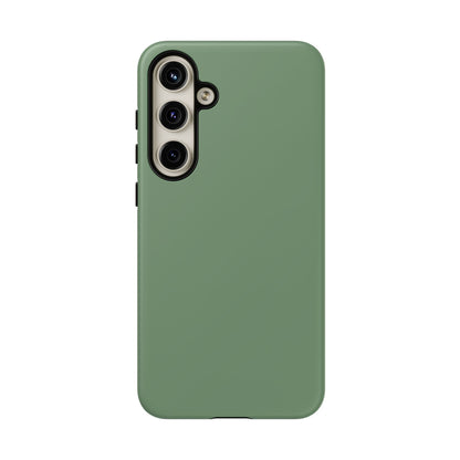 Fresh Solid Sage Green Minimalist Tough Phone Case