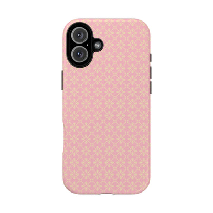 Delicate Light Pink Floral Tough Phone Case