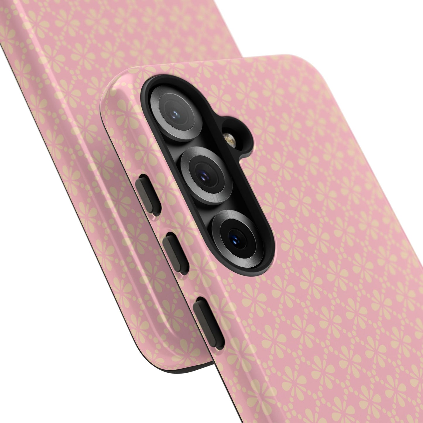 Delicate Light Pink Floral Tough Phone Case