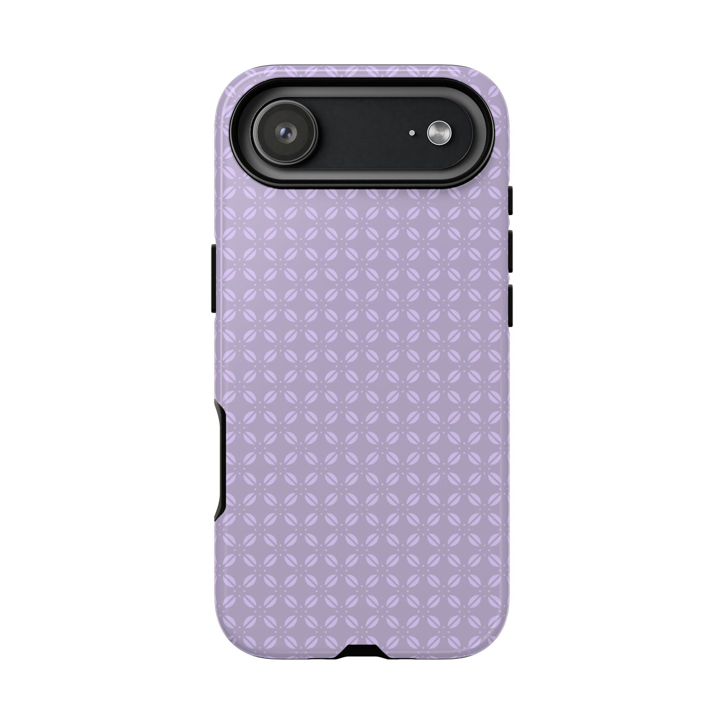 Serene Light Lavender Floral Pattern Tough Phone Case
