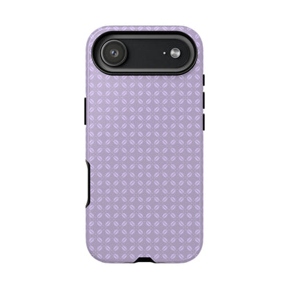 Serene Light Lavender Floral Pattern Tough Phone Case