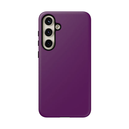 Very Dark Purple Tough Phone Case