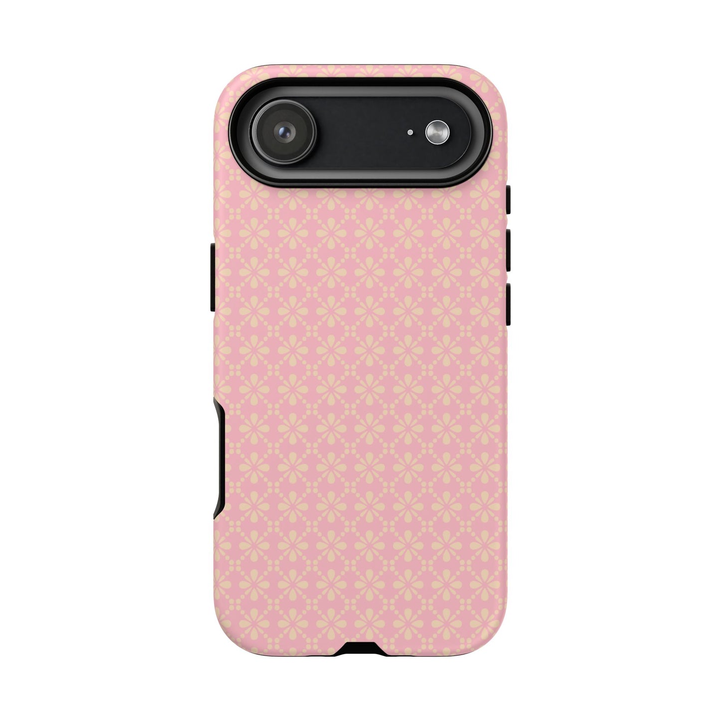 Delicate Light Pink Floral Tough Phone Case