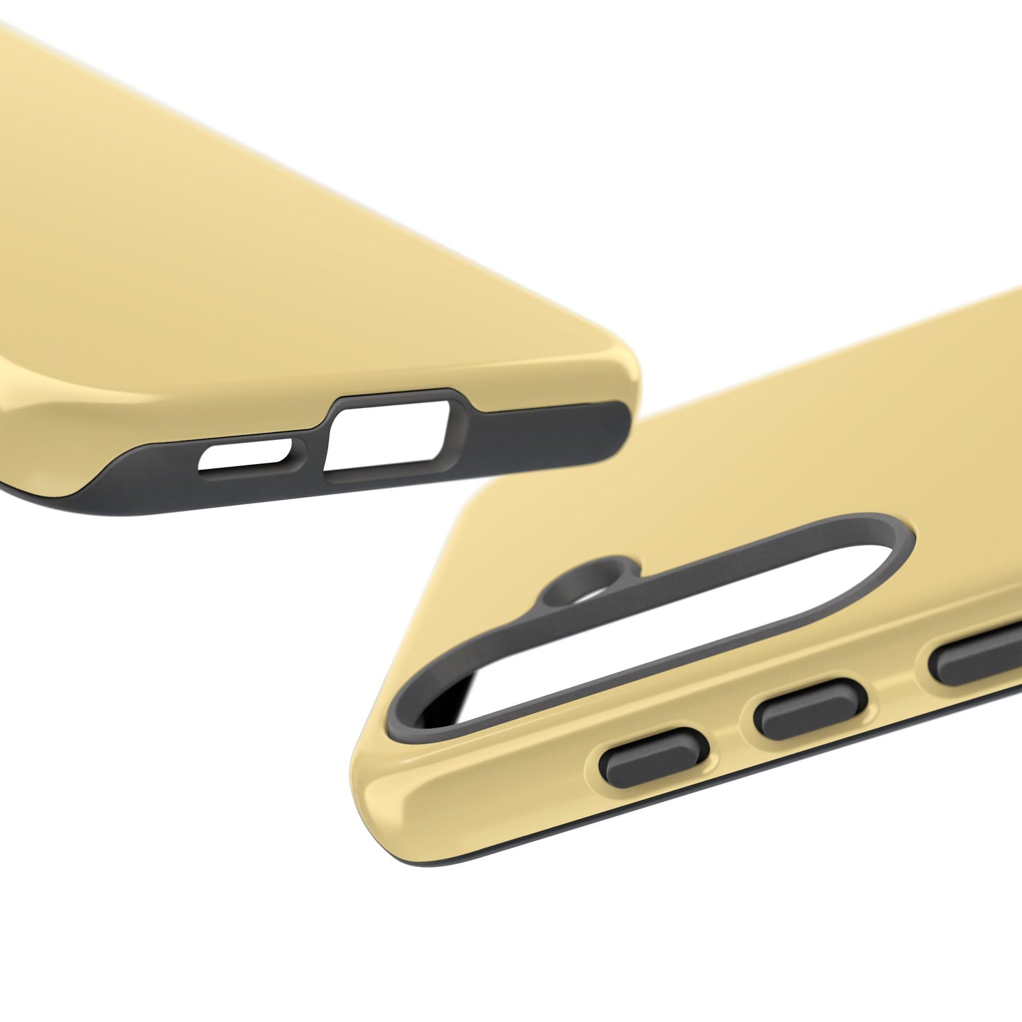 Sunny Solid Light Yellow Minimalist Tough Phone Case