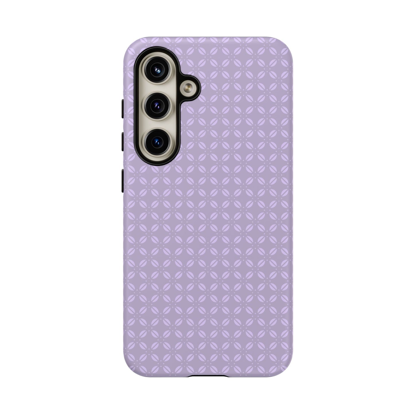 Serene Light Lavender Floral Pattern Tough Phone Case
