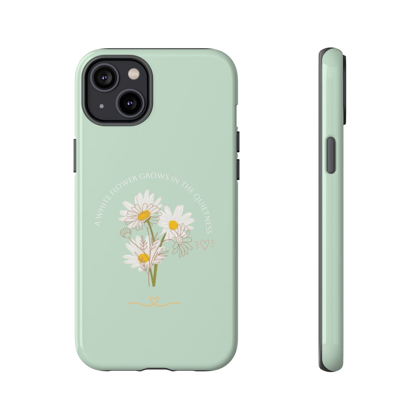 Summer Mint Color Daisy Floral