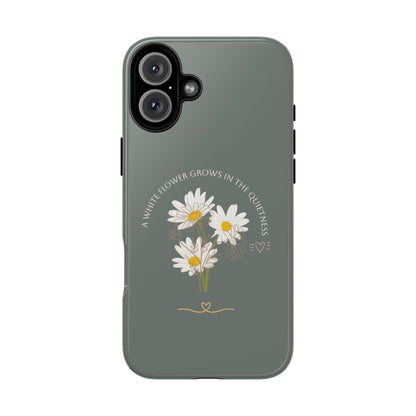 Summer Dark Green Color Daisy Floral