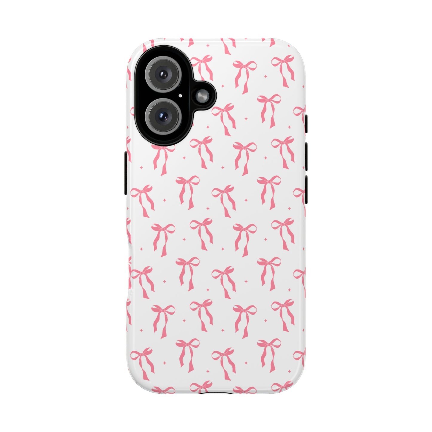Cute Pink Ribbons Tough Phone Cases