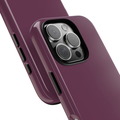 Dark Plum Tough Phone Case