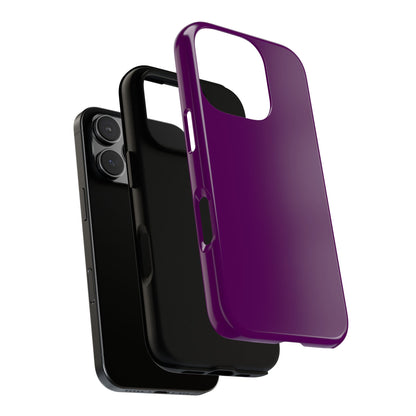 Very Dark Purple Tough Phone Case