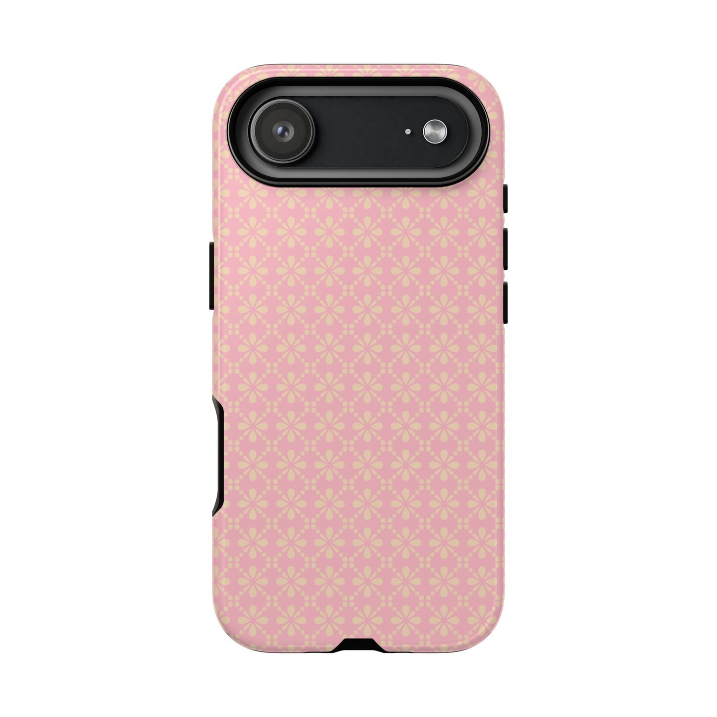 Delicate Light Pink Floral Tough Phone Case