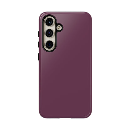 Dark Plum Tough Phone Case