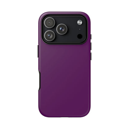 Very Dark Purple Tough Phone Case
