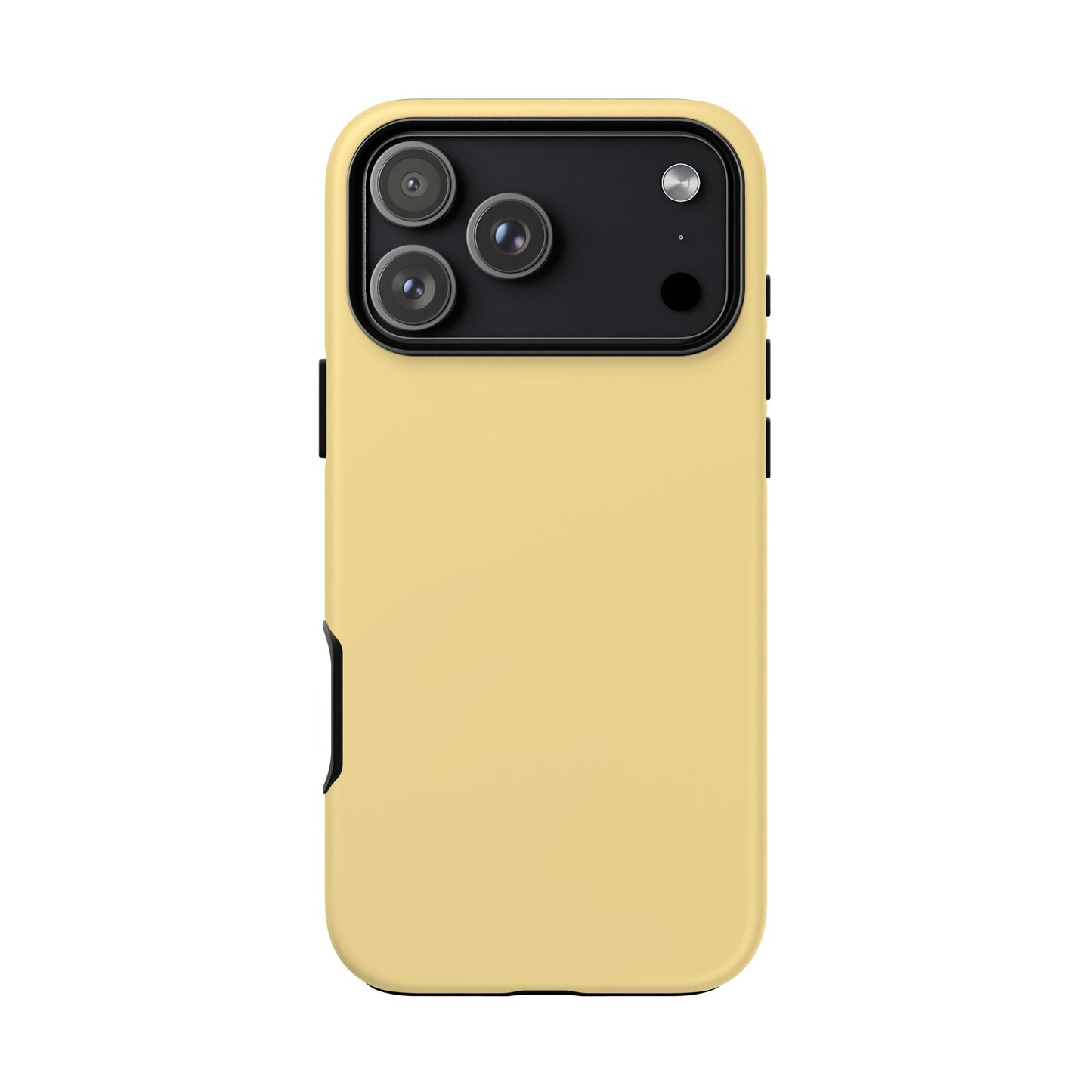 Sunny Solid Light Yellow Minimalist Tough Phone Case