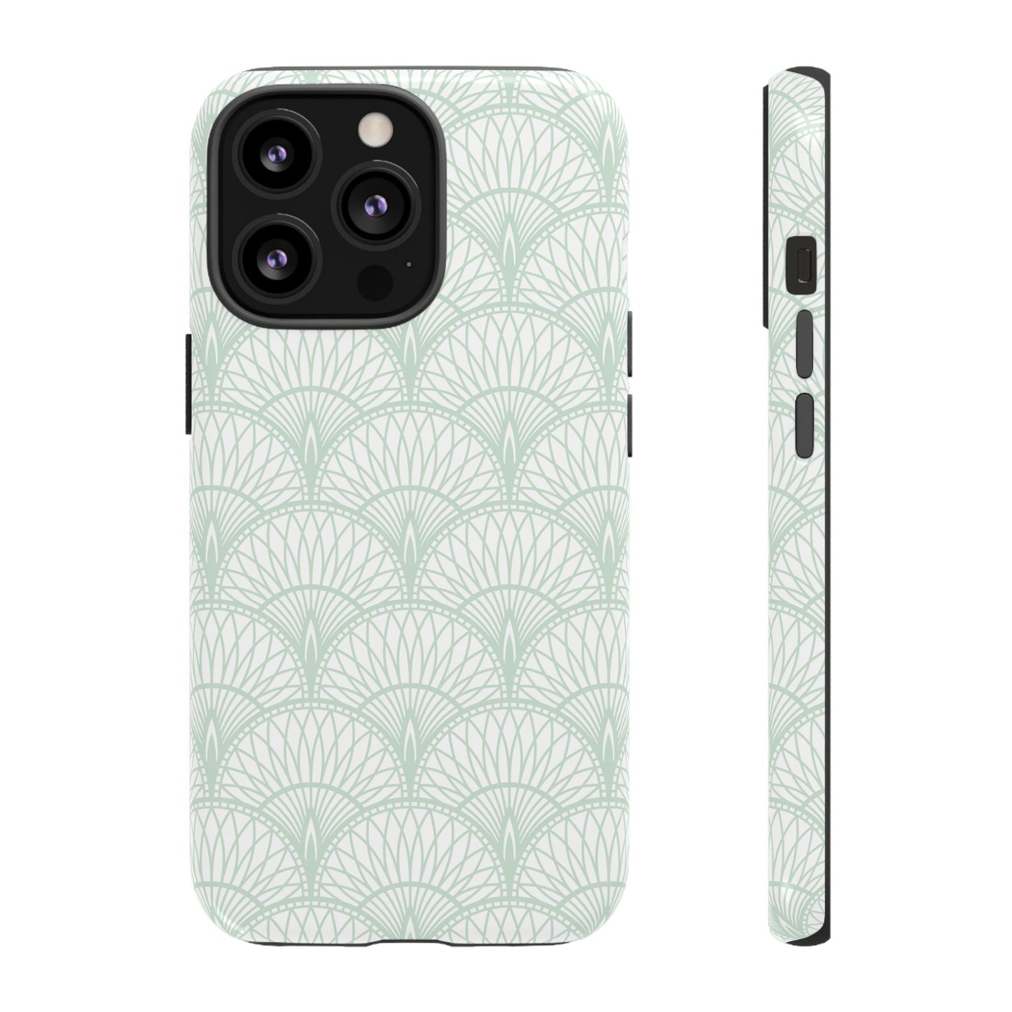 Vintage Elegant Abstract Pattern Tough Phone Case