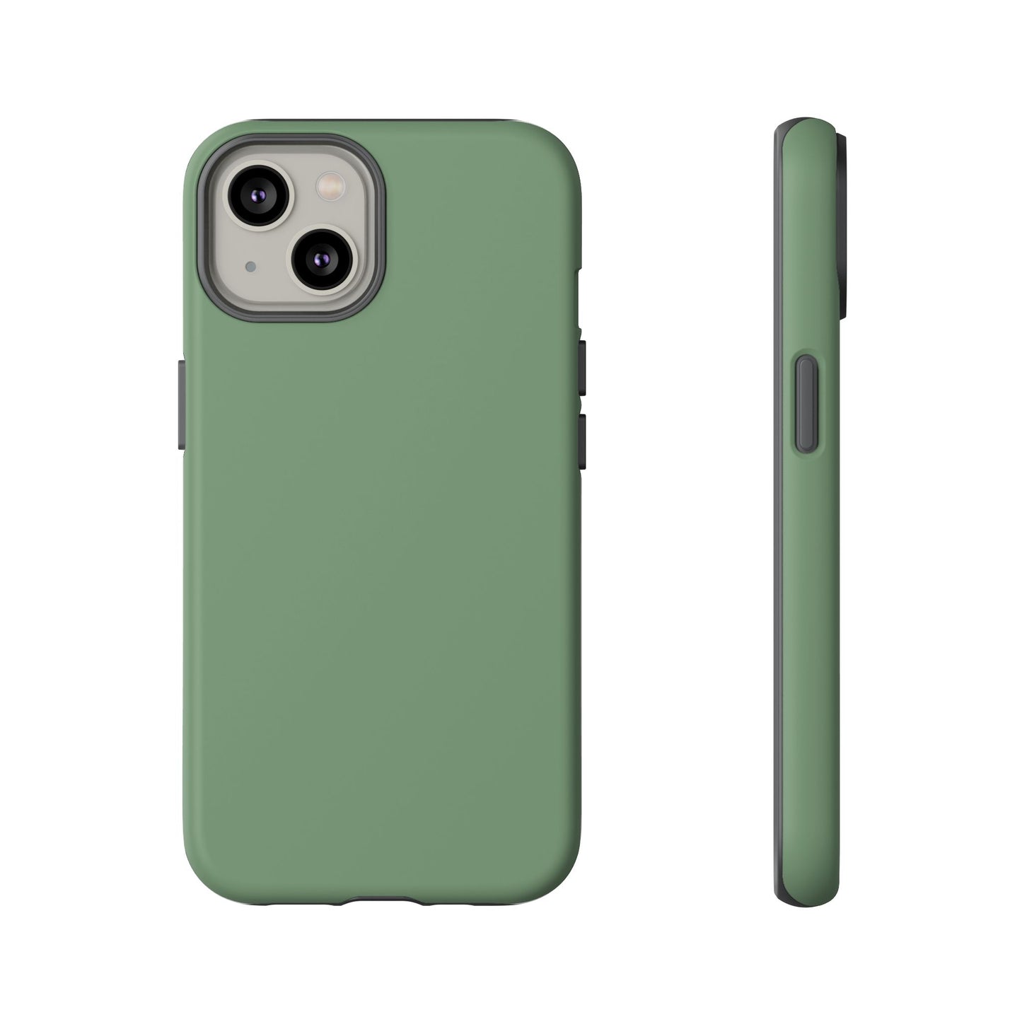 Fresh Solid Sage Green Minimalist Tough Phone Case