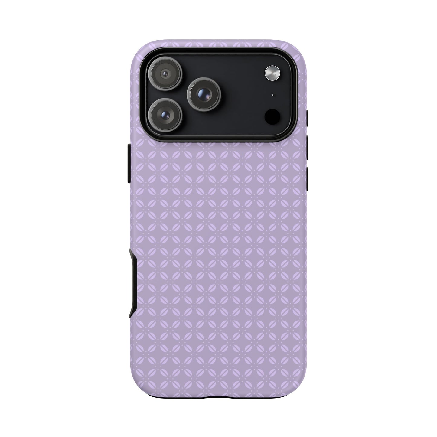 Serene Light Lavender Floral Pattern Tough Phone Case