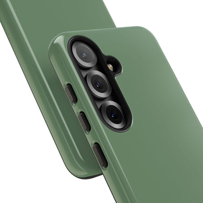 Fresh Solid Sage Green Minimalist Tough Phone Case