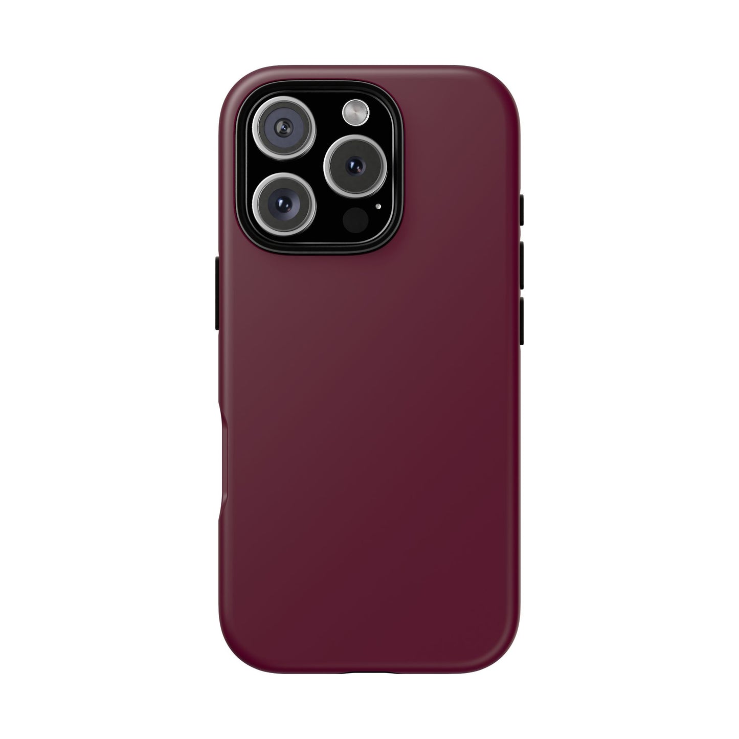 Classic Solid Bordeaux Tough Phone Case