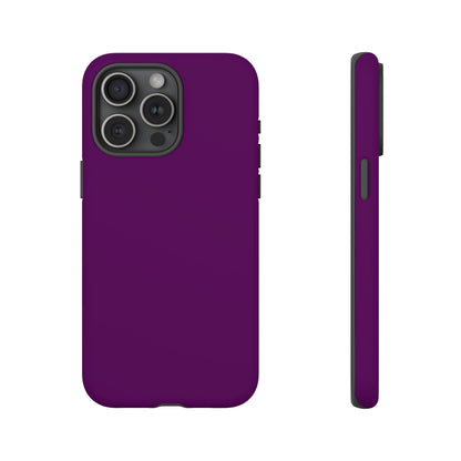 Very Dark Purple Tough Phone Case