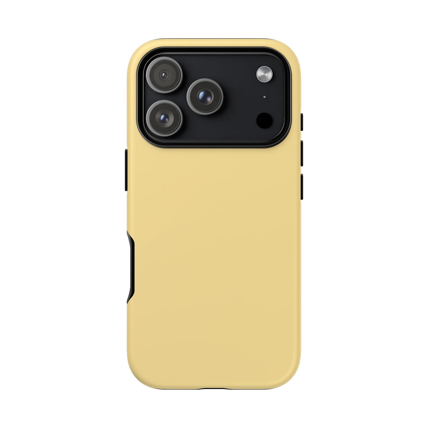 Sunny Solid Light Yellow Minimalist Tough Phone Case
