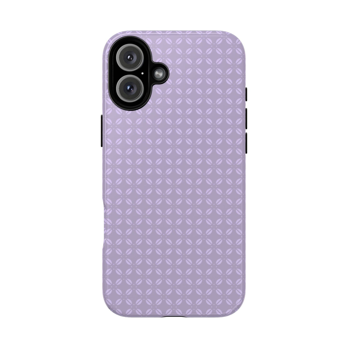 Serene Light Lavender Floral Pattern Tough Phone Case
