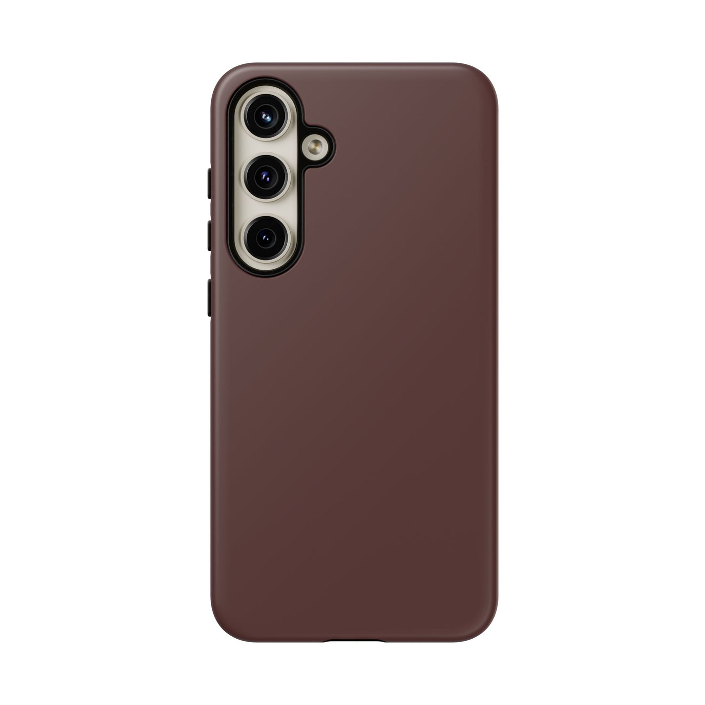 Rich Solid Rum Raisin Tough Phone Case