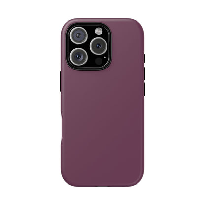 Dark Plum Tough Phone Case