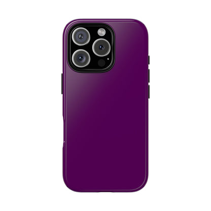 Very Dark Purple Tough Phone Case