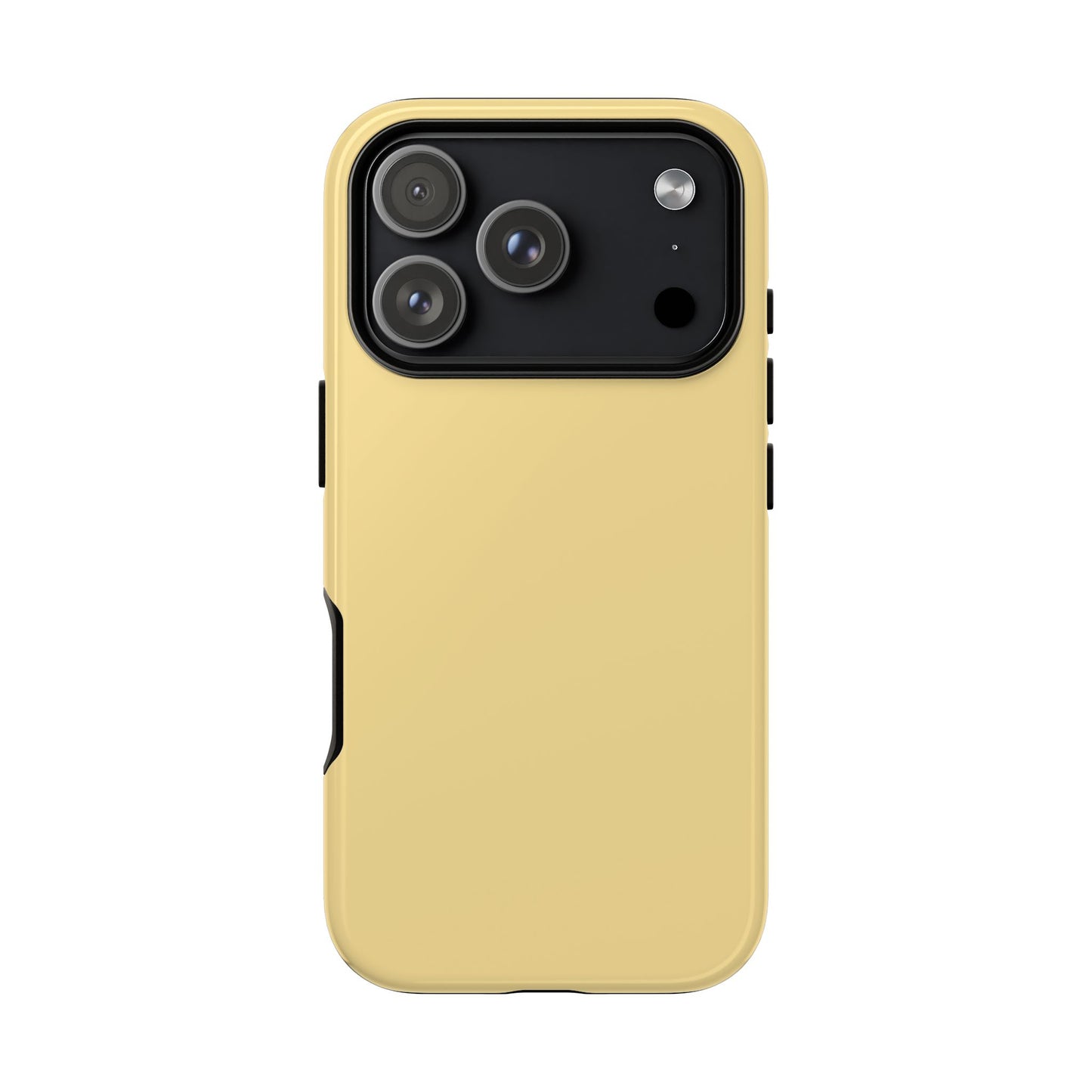 Sunny Solid Light Yellow Minimalist Tough Phone Case