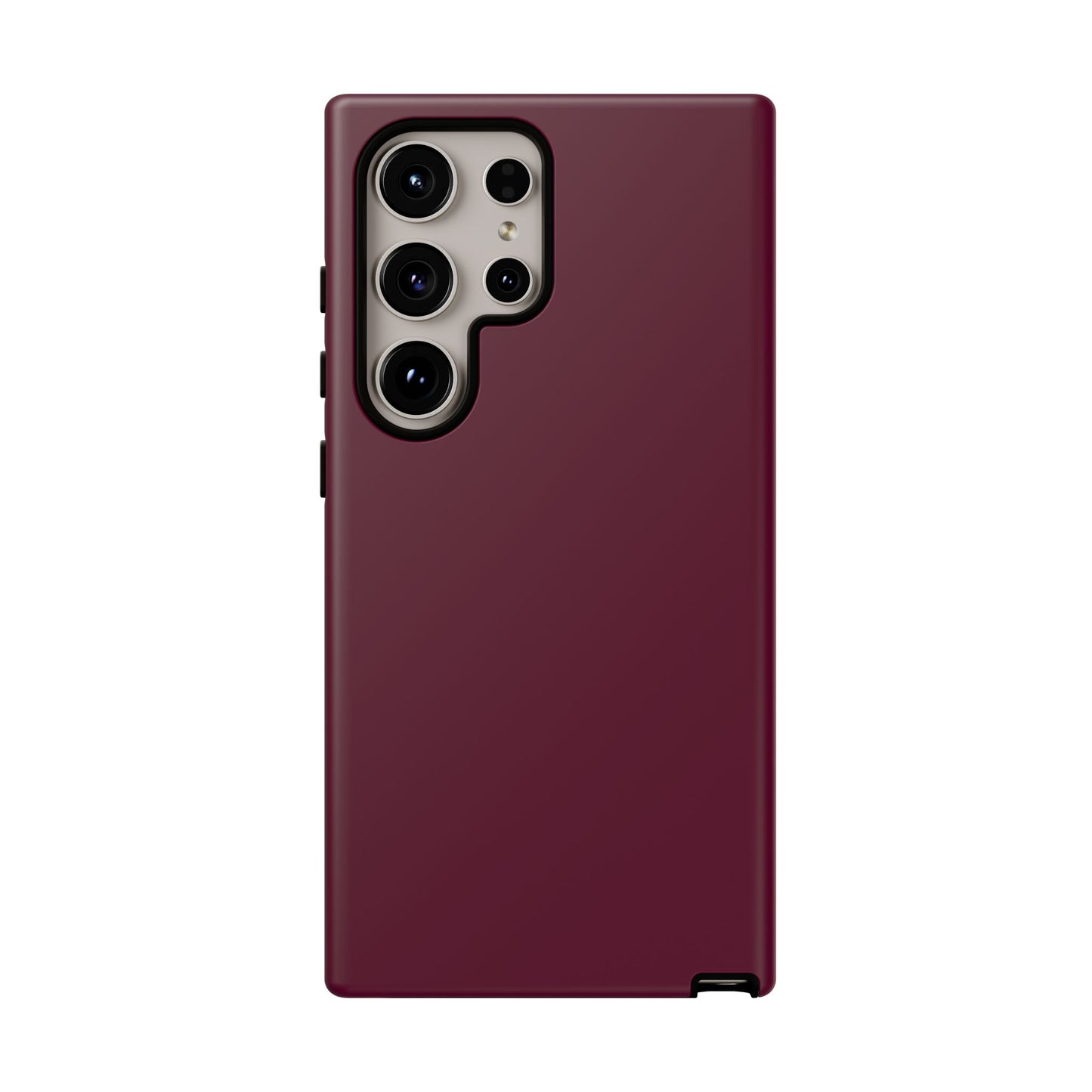 Classic Solid Bordeaux Tough Phone Case
