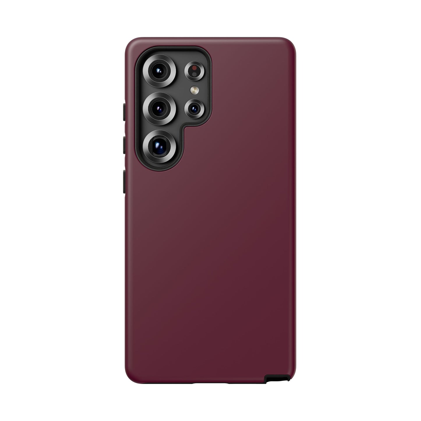 Classic Solid Bordeaux Tough Phone Case