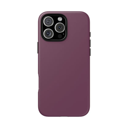 Dark Plum Tough Phone Case