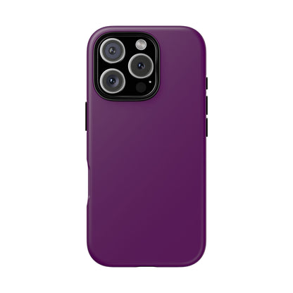 Very Dark Purple Tough Phone Case