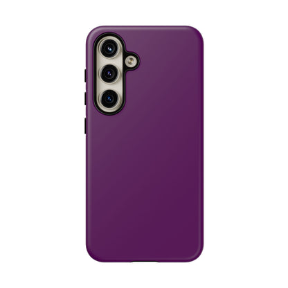 Very Dark Purple Tough Phone Case