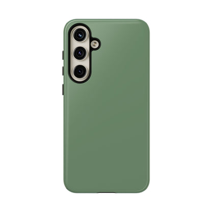Fresh Solid Sage Green Minimalist Tough Phone Case