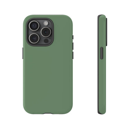 Fresh Solid Sage Green Minimalist Tough Phone Case