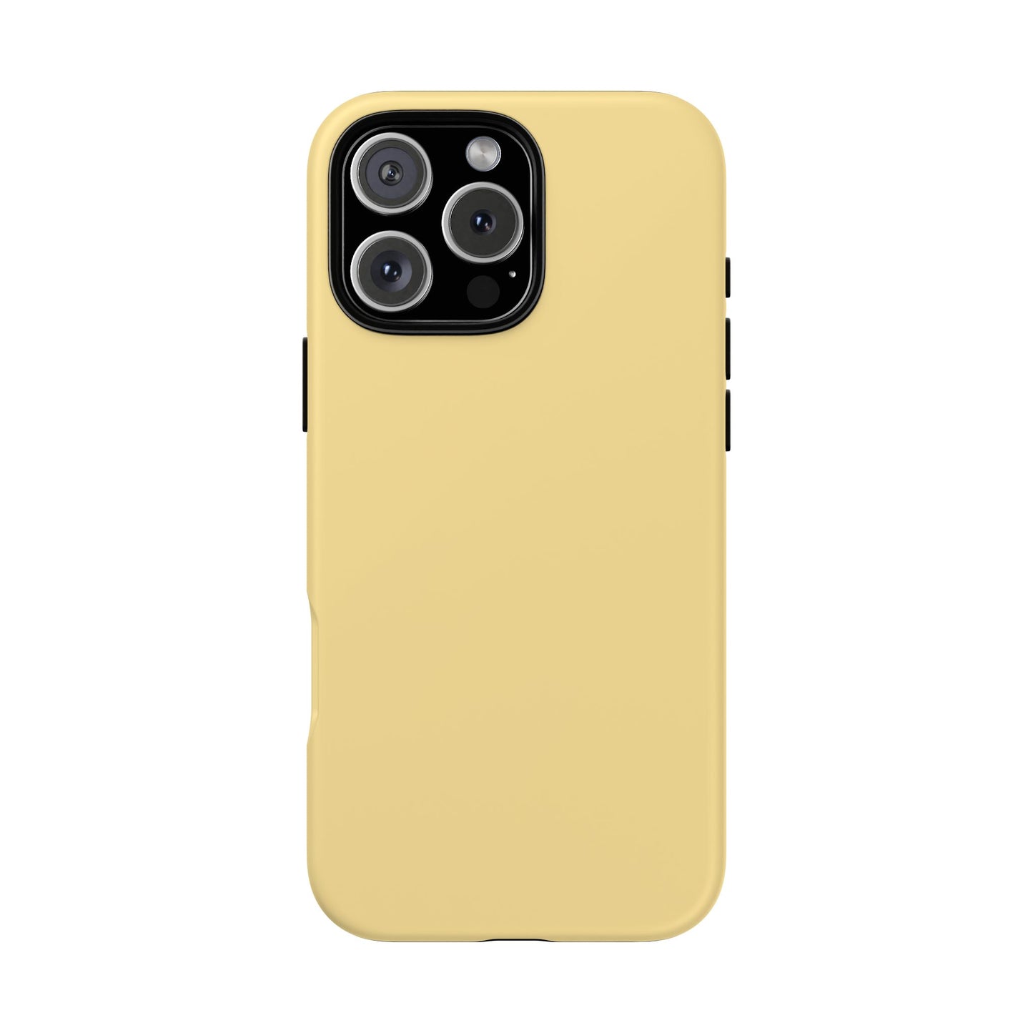 Sunny Solid Light Yellow Minimalist Tough Phone Case