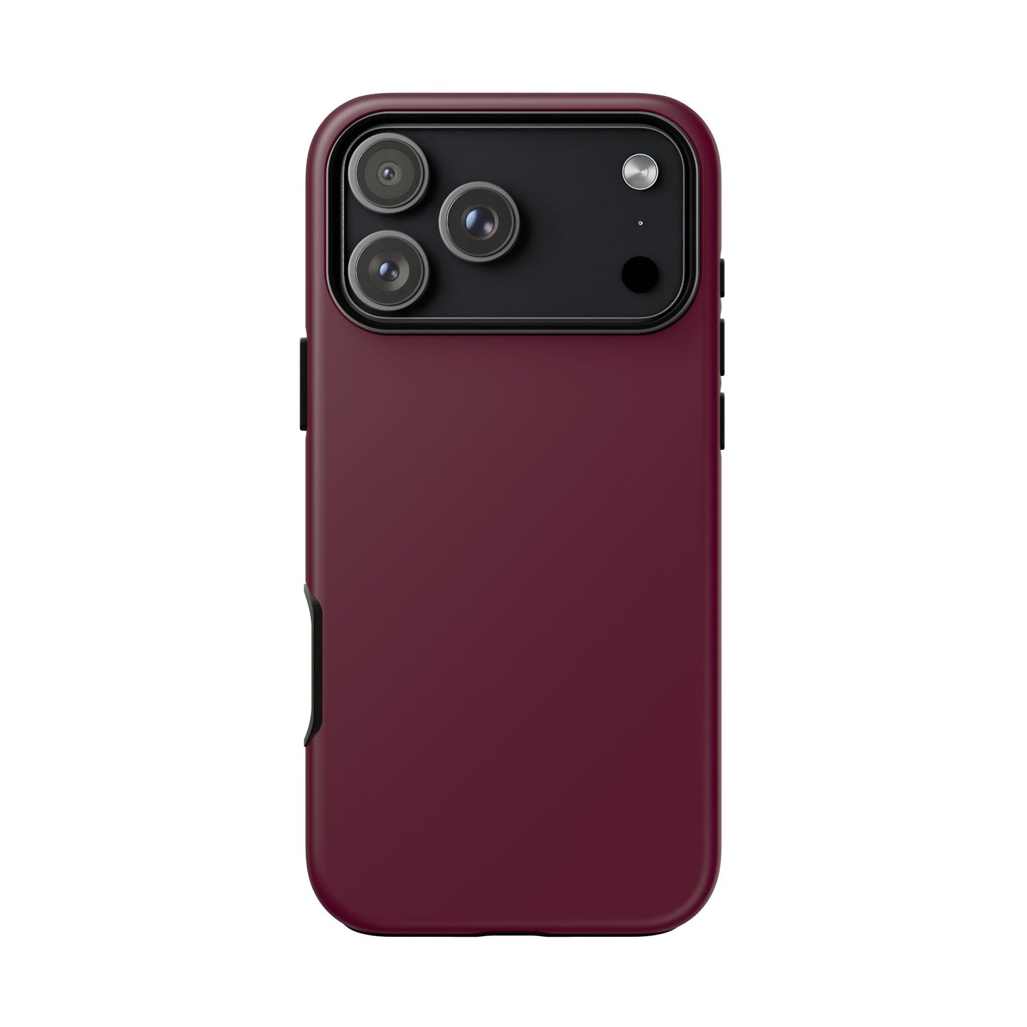 Classic Solid Bordeaux Tough Phone Case